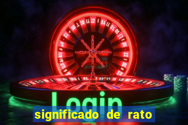 significado de rato na umbanda