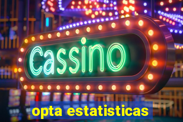 opta estatisticas