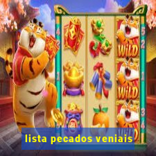 lista pecados veniais