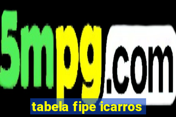 tabela fipe icarros