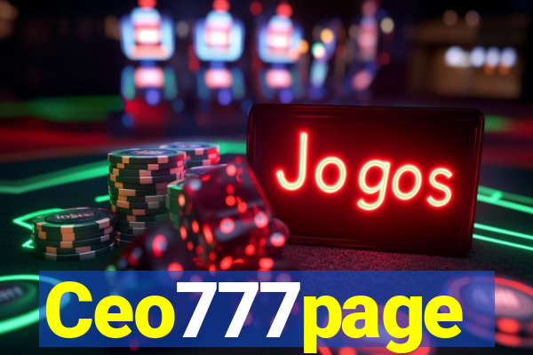 Ceo777page