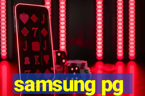 samsung pg