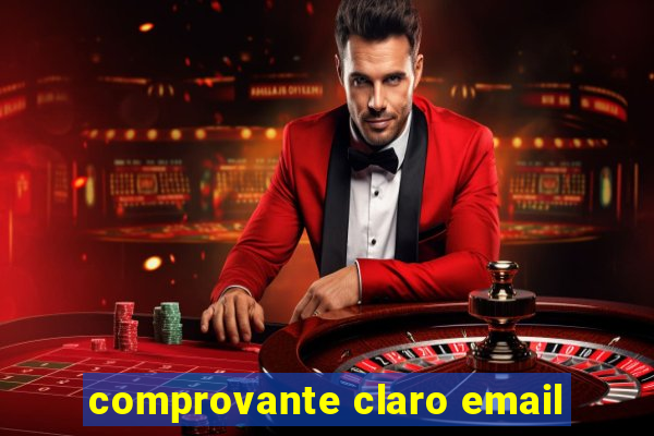 comprovante claro email