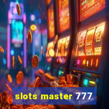 slots master 777