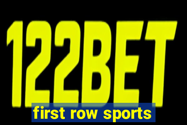 first row sports