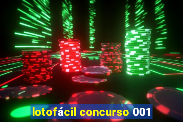 lotofácil concurso 001