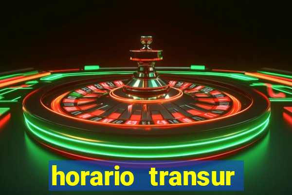horario transur roleta santos dumont juiz de fora