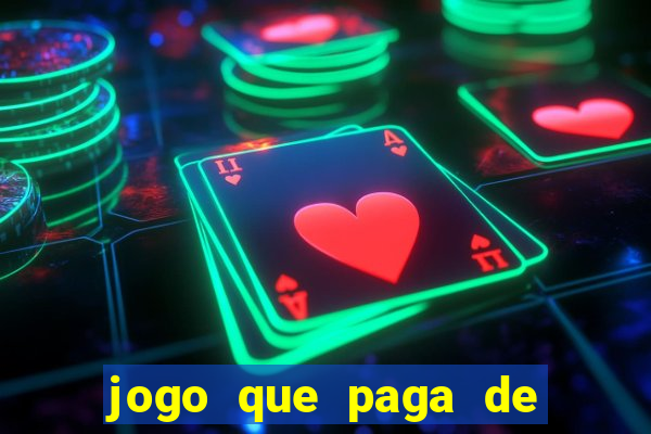 jogo que paga de verdade no pix