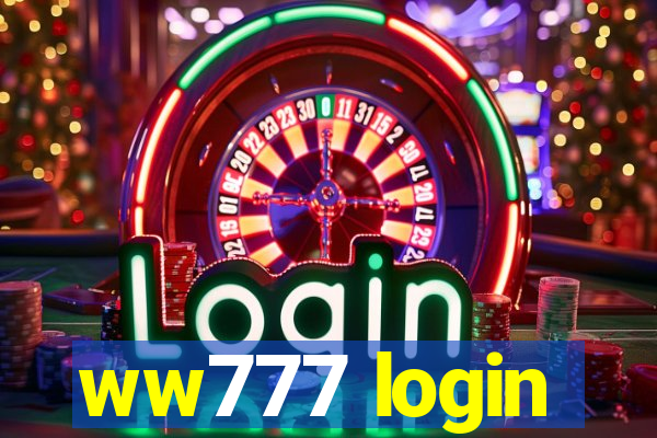 ww777 login