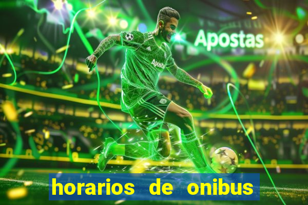 horarios de onibus cassino cidade nova