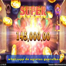 whatsapp de agiotas guarulhos