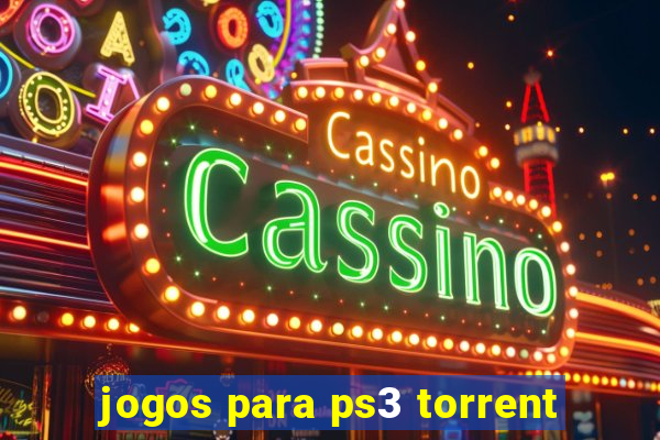 jogos para ps3 torrent