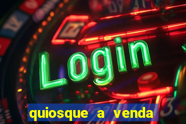 quiosque a venda em porto seguro