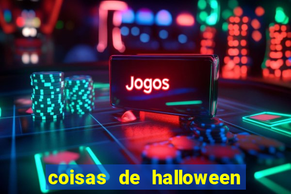 coisas de halloween com f