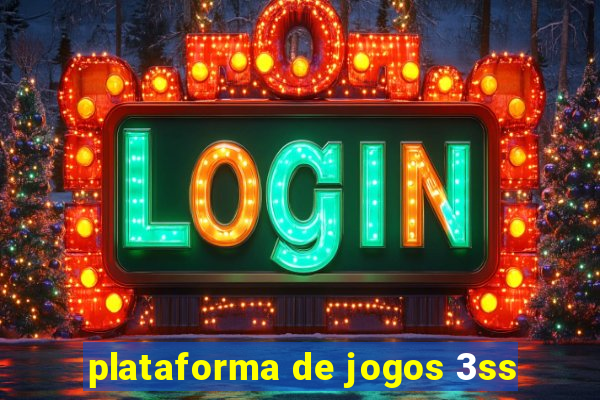 plataforma de jogos 3ss