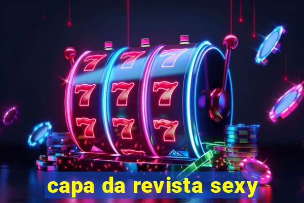 capa da revista sexy