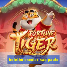 boletim escolar sao paulo