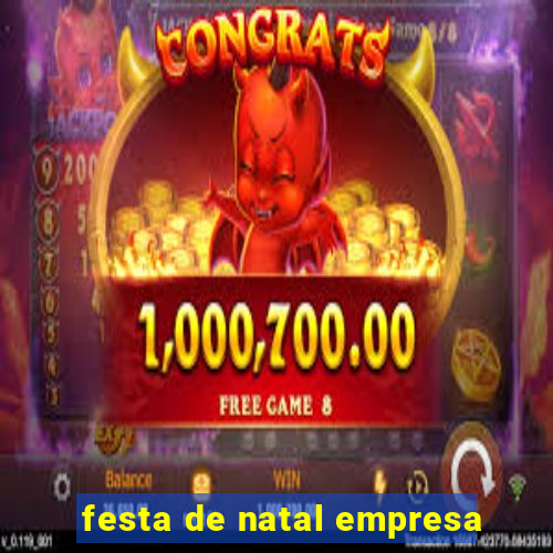 festa de natal empresa