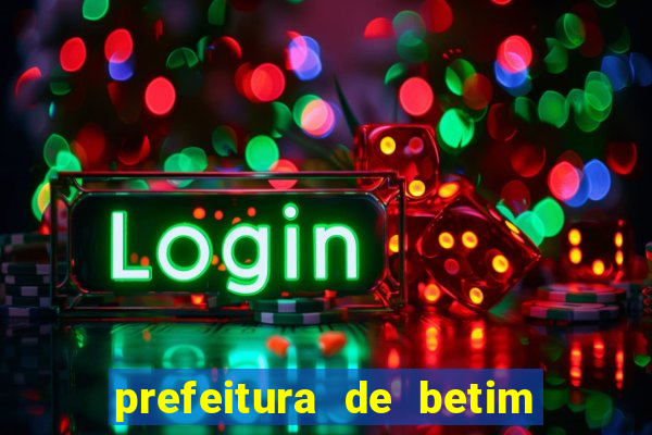 prefeitura de betim - contracheque online